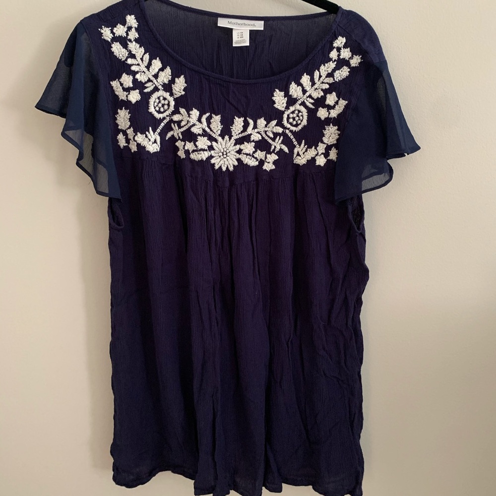 Motherhood maternity blouse
